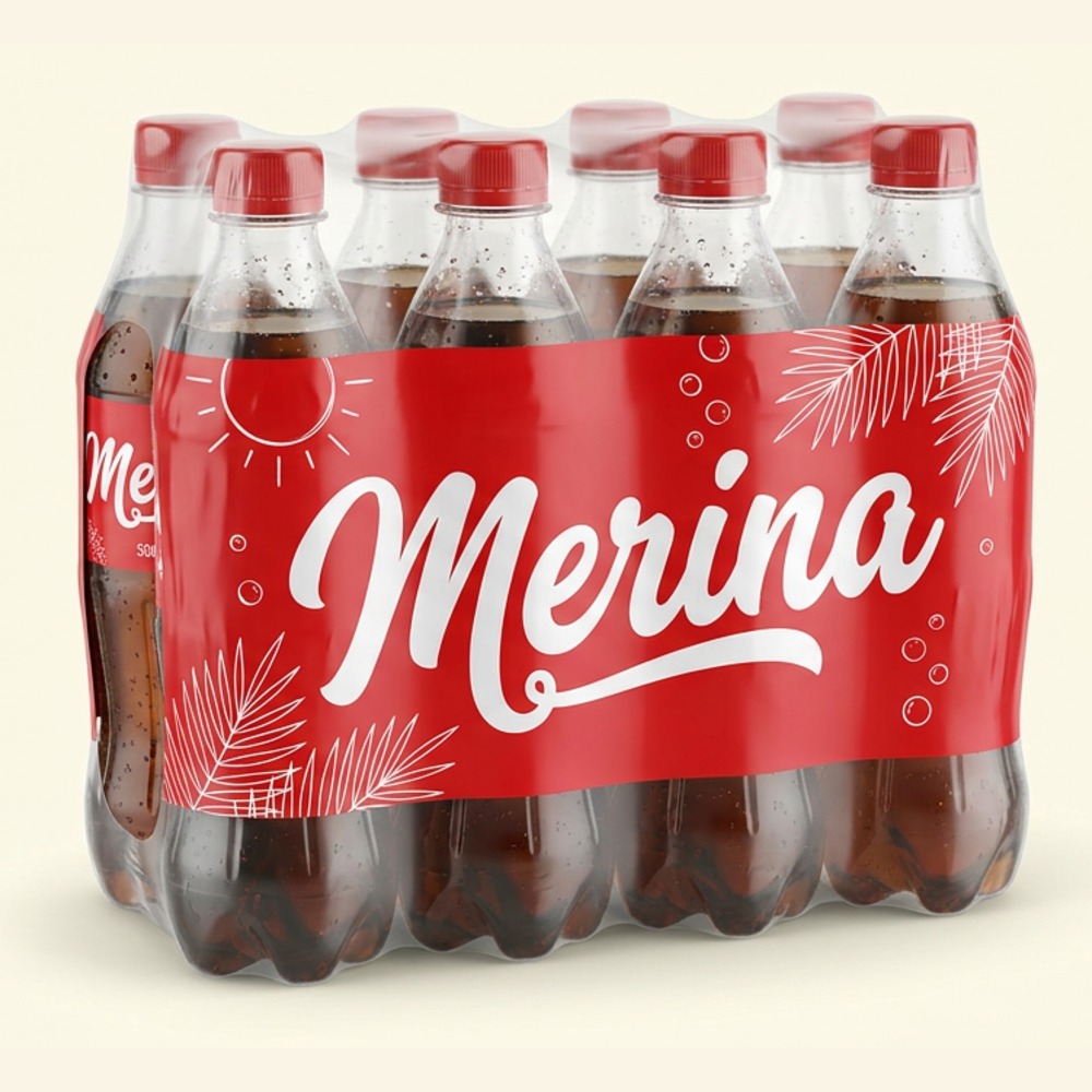 Original Coke 500ml plastic, case of 12 (Rs 90 each)