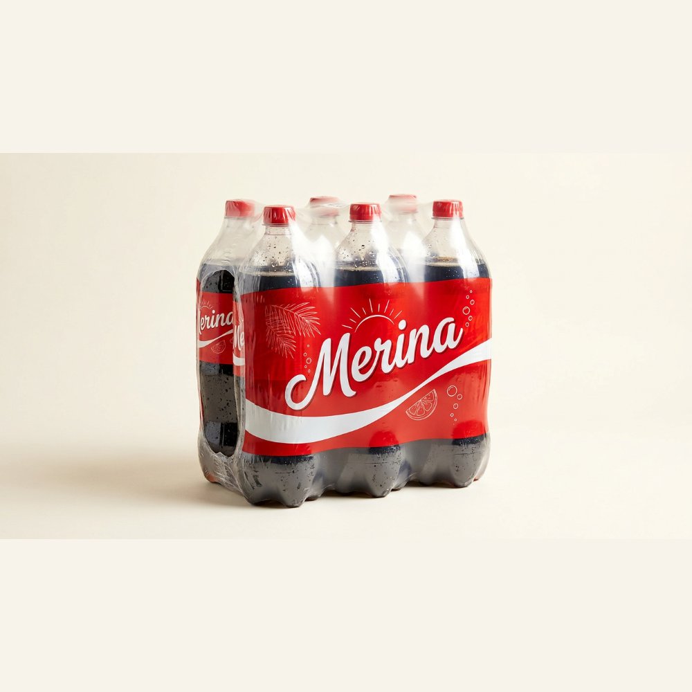 Original Coke 2.25L plastic, case of 6 (Rs 280 each)