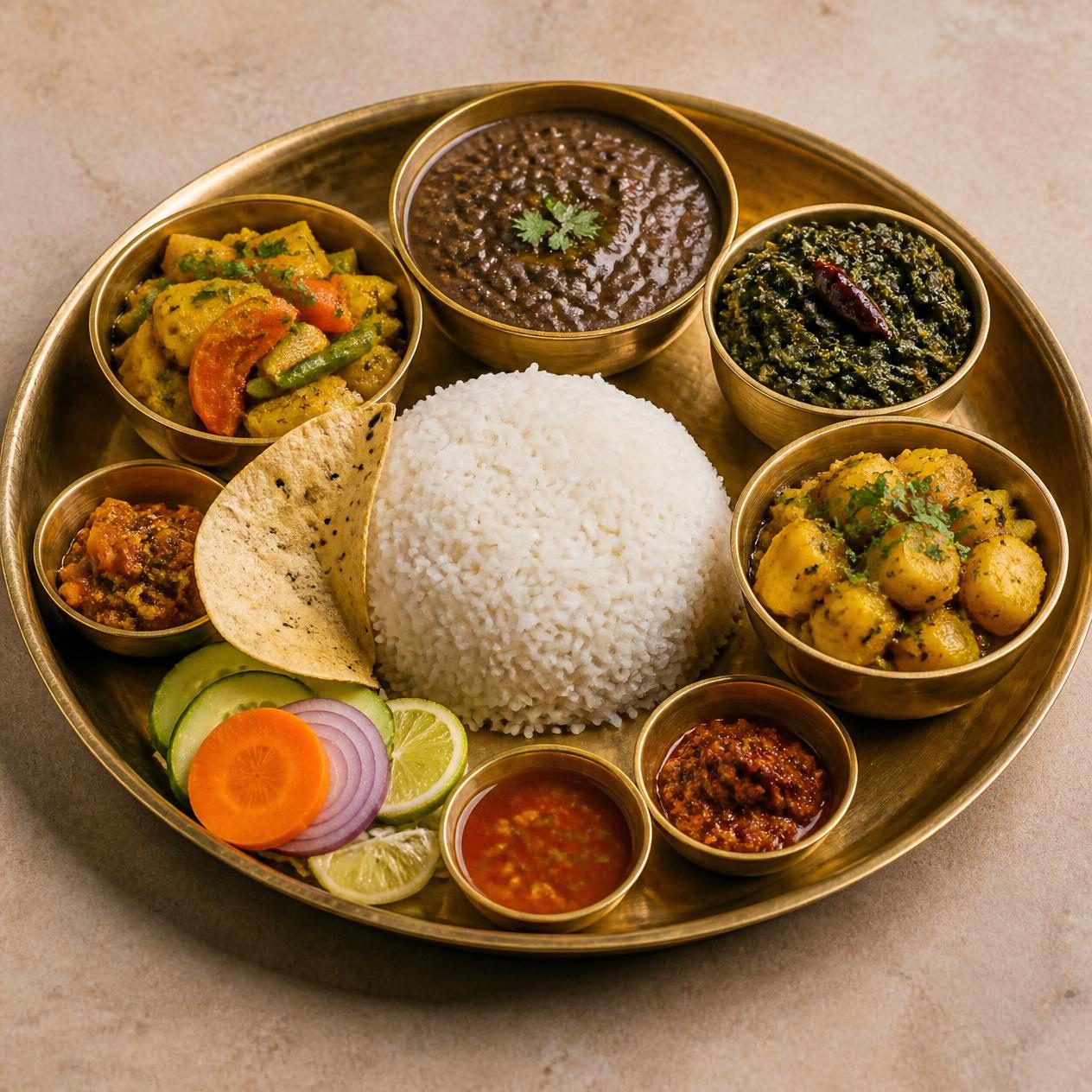 Thakali khana set